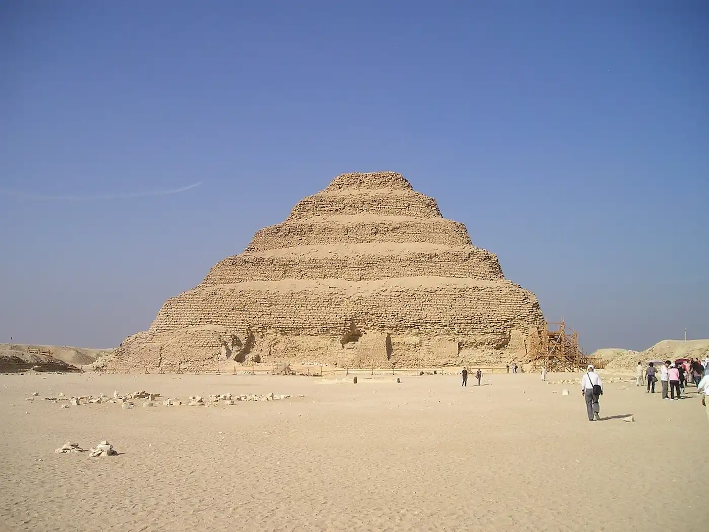 Pyramide de Djéser à Saqqarah