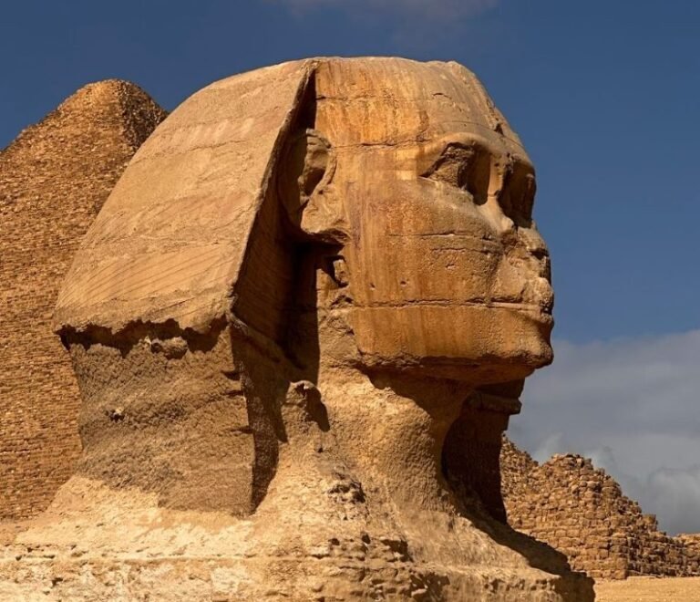 Où aller en Égypte : le Sphinx et la pyramide de Gizeh, porte d'entrée du pays