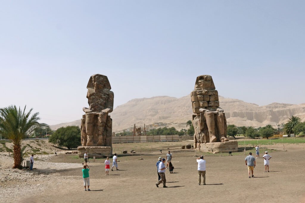 les colosses de memnon