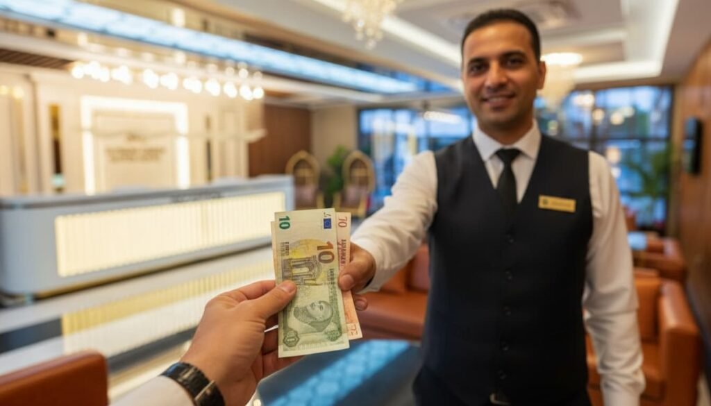 Pourboire en Égypte
